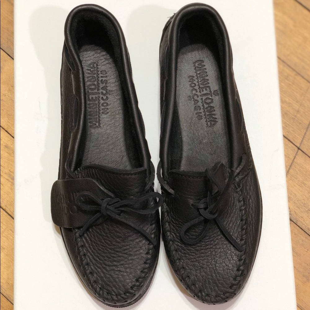 Minnetonka Moosehide Moccasins Classic Slip-On